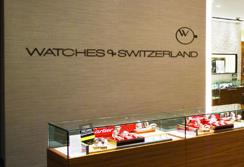 Watches Of Switzerland Refurbs With Branded Areas